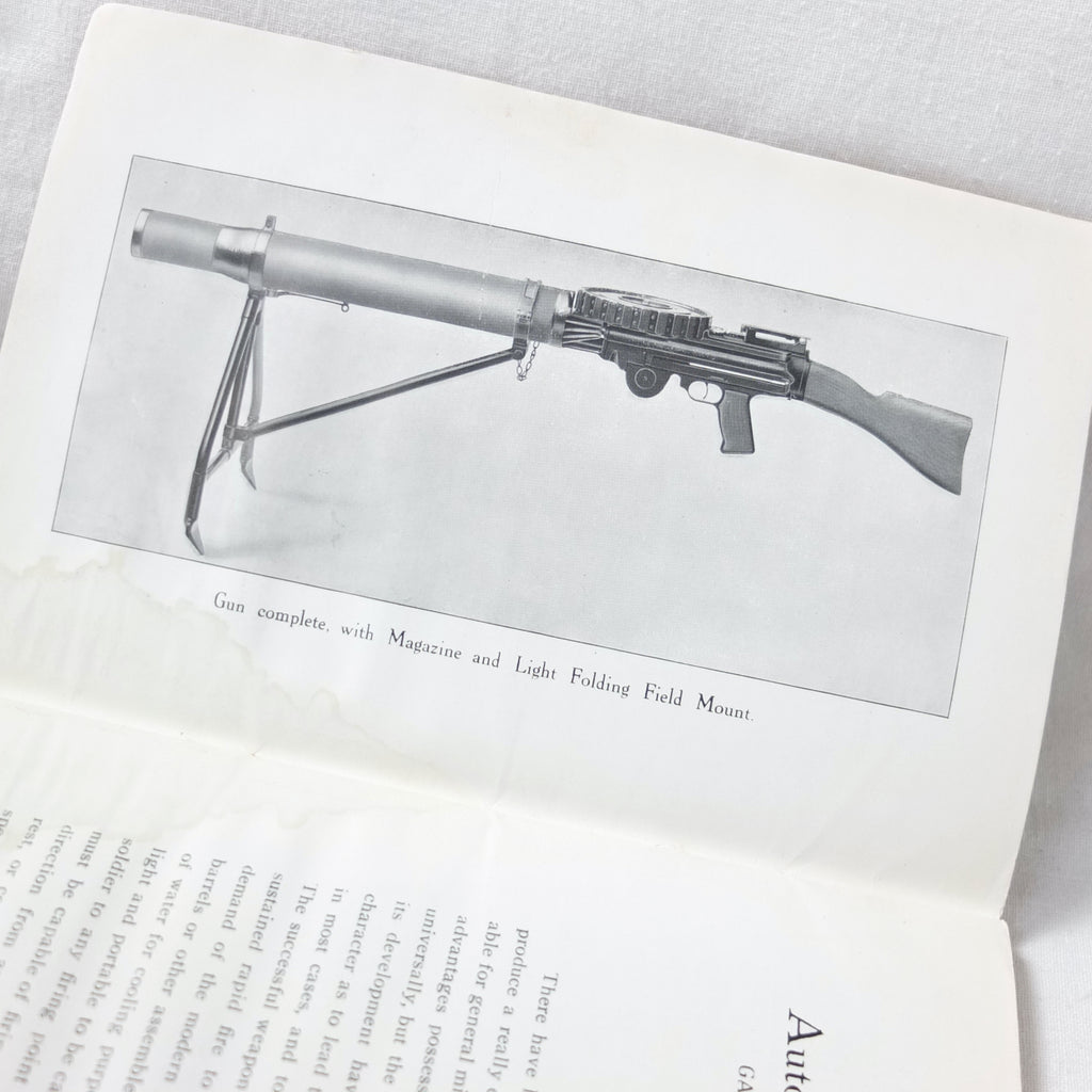 Handbook of the Lewis Automatic Machine Gun (1915) | WW1 BSA