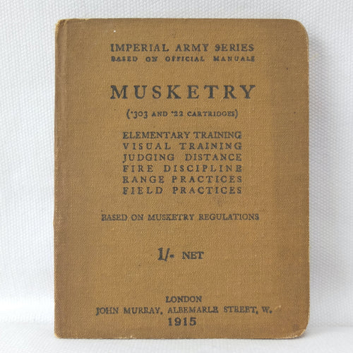Imperial Army Series Musketry (1915)