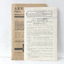 A.F.V. Recognition - British & Allied (1942)