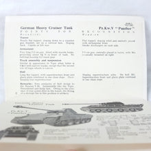 A.F.V. Recognition - Enemy Turreted AFVs (1943)