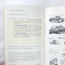 A.F.V. Recognition - Enemy Turreted AFVs (1943)