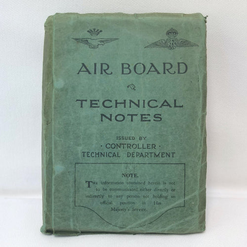Air Board Technical Notes (1918)