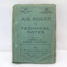 Air Board Technical Notes (1918)