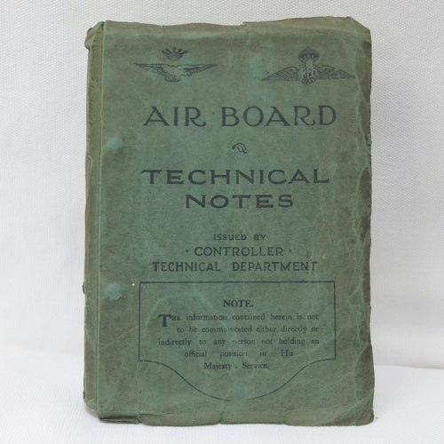Air Board Technical Notes (1918)
