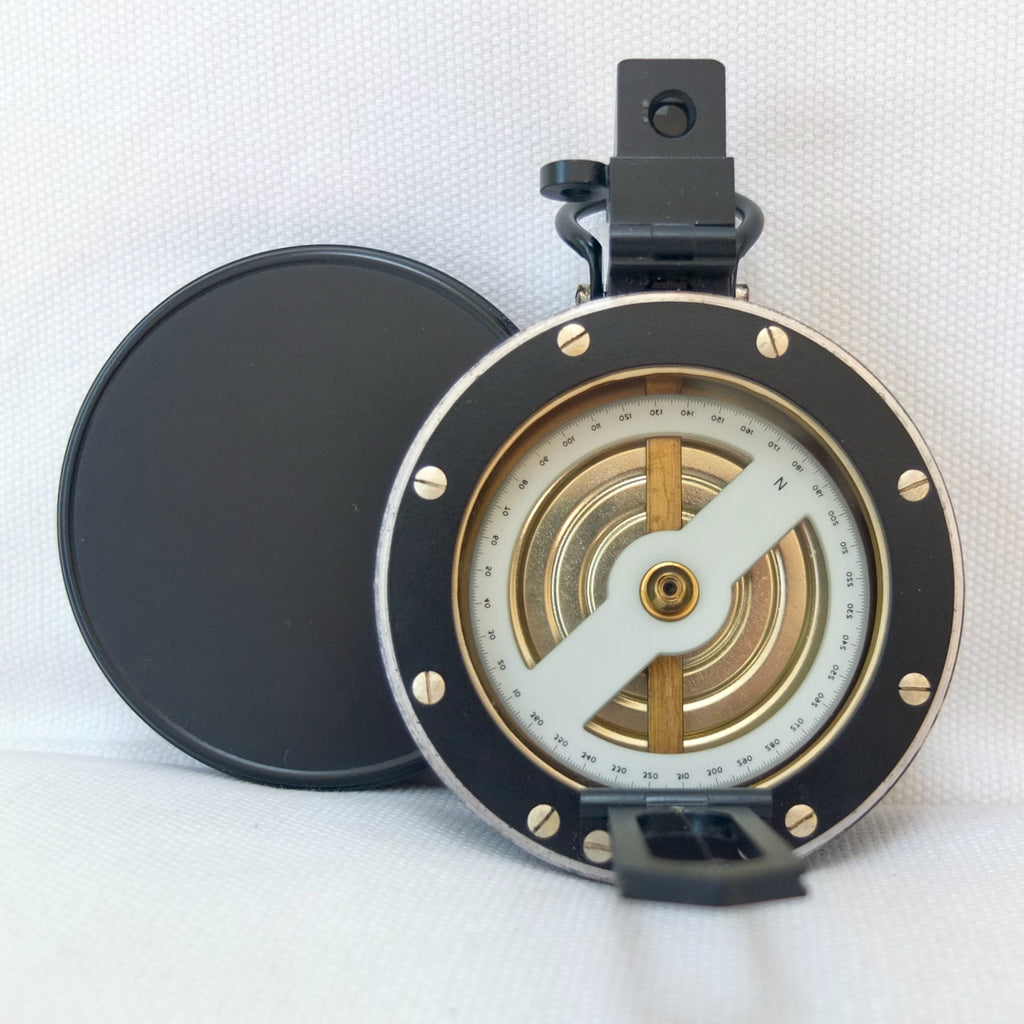 Francis Barker FB1204 Prismatic Artillery Compass c.1982 – Compass Library