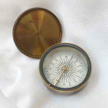 Francis Barker & Son Brass Box Compass c.1875