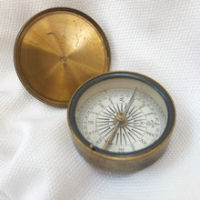 Francis Barker & Son Brass Box Compass c.1875