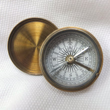 Francis Barker & Son Brass Box Compass c.1875