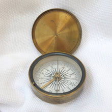 Francis Barker & Son Brass Box Compass c.1875