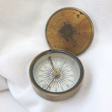 Francis Barker & Son Brass Box Compass c.1875