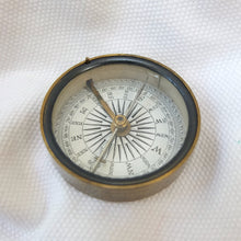 Francis Barker & Son Brass Box Compass c.1875