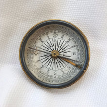 Francis Barker & Son Brass Box Compass c.1875