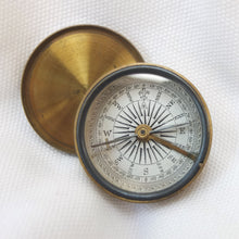 Francis Barker & Son Brass Box Compass c.1875