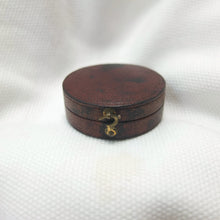 Francis Barker Leather Cased Pocket Compass c.1870