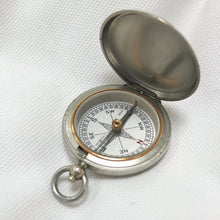Boussole de poche Francis Barker & Son, vers 1900