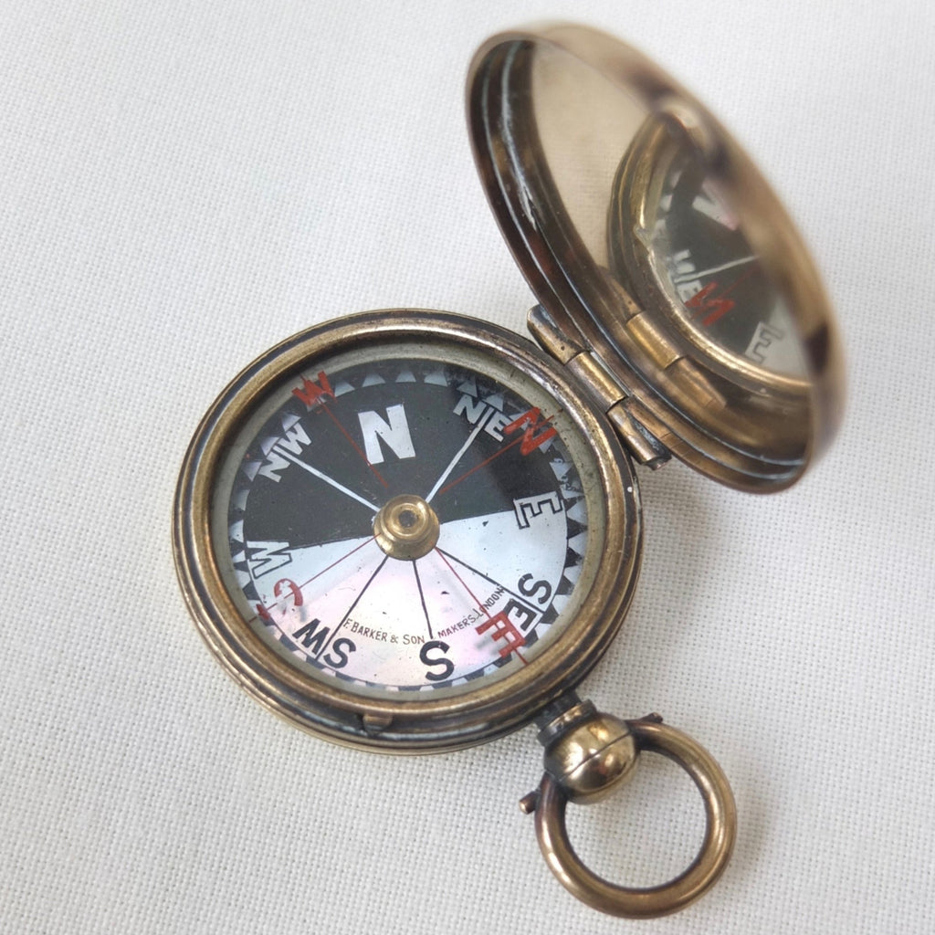 Francis Barker Singer's Pocket Compass c.1870 – Compass Library