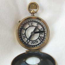 Francis Barker Skeleton Dial Compass c.1880