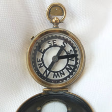 Francis Barker Skeleton Dial Compass c.1880
