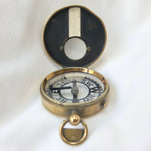 Francis Barker Skeleton Dial Compass c.1880