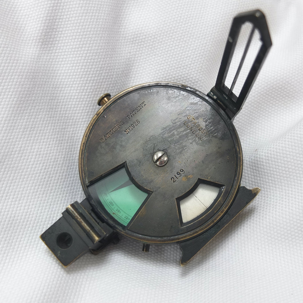 W. F. Stanley Prismatic Compass Clinometer c.1885