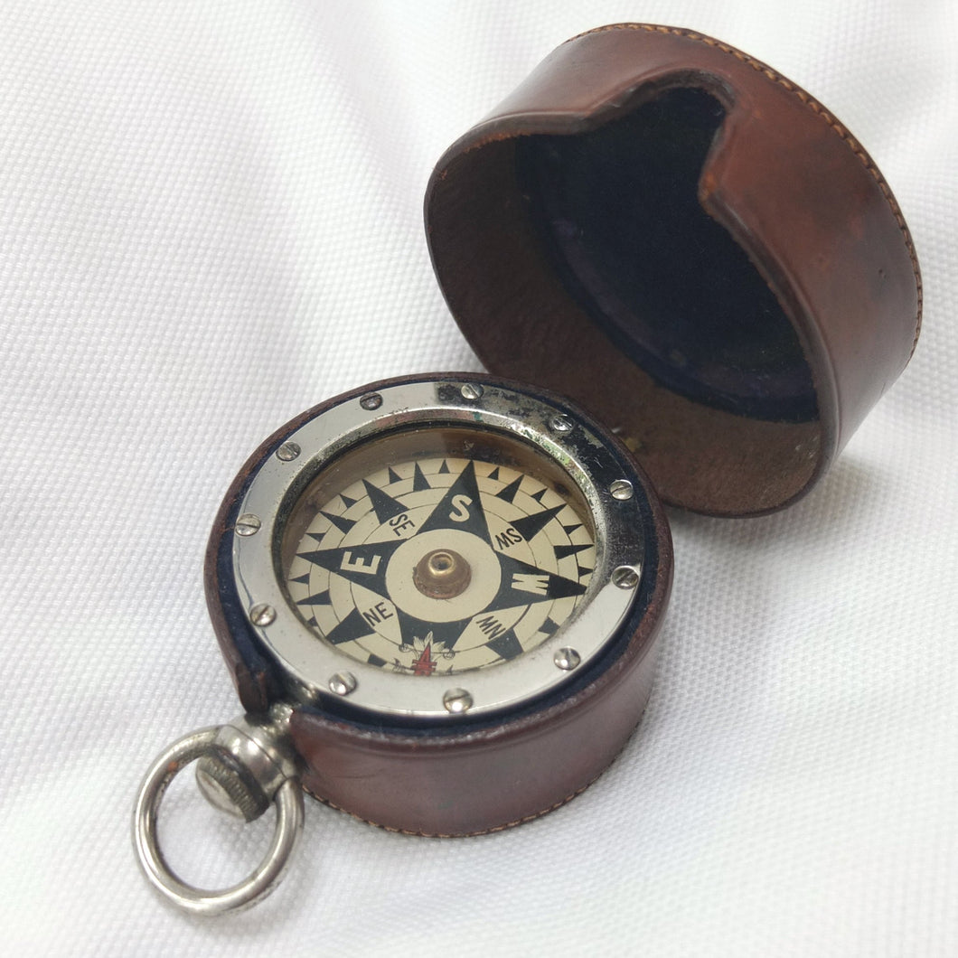 Francis Barker Liquid Filled Compass c.1890
