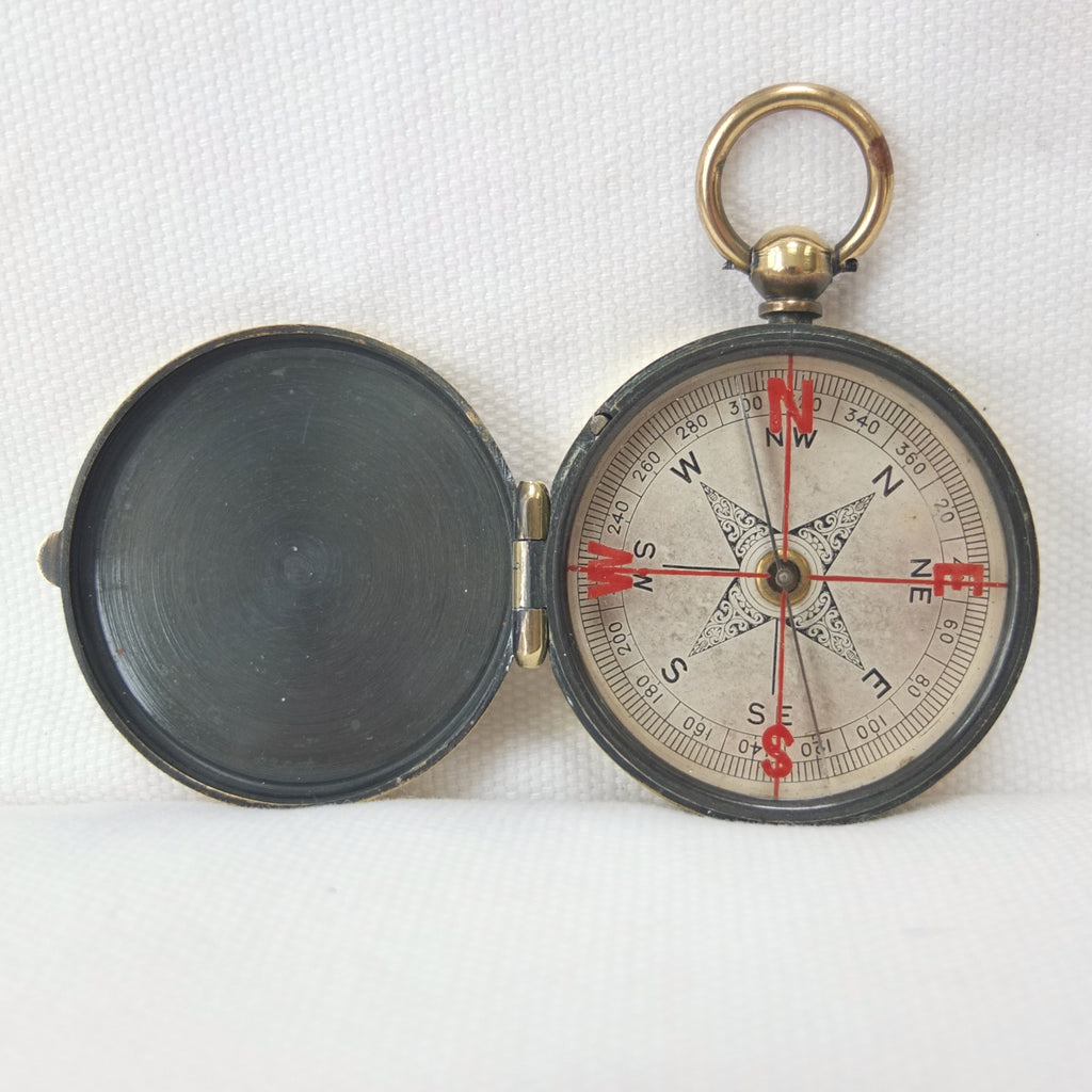 Francis Barker Hunter Cased Pocket Compass c.1884 – Compass Library