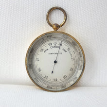 Edwardian Pocket Altimeter Barometer c.1905