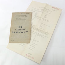 Counter Intelligence Handbook Germany (1944)