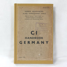 Counter Intelligence Handbook Germany (1944)