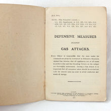 Defensive Measures Against Gas Attacks (1917)
