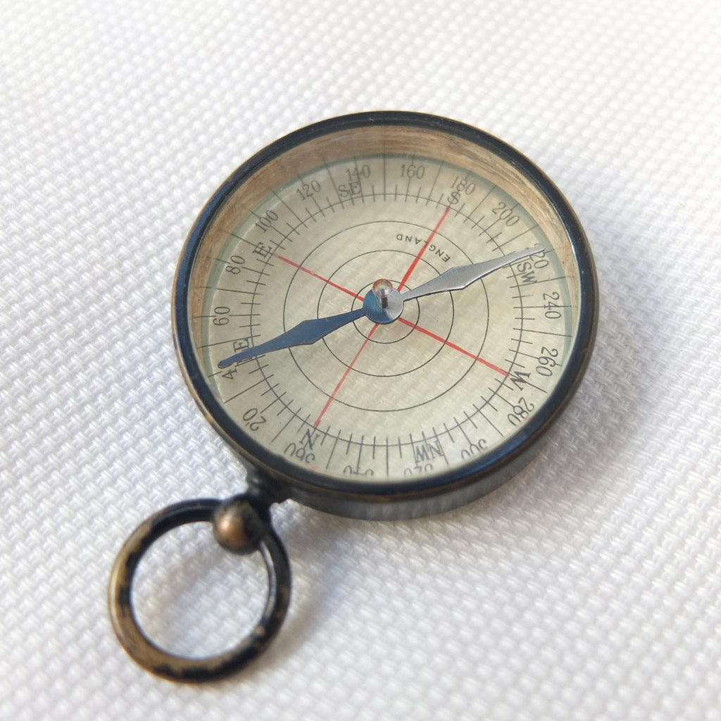 English Transparent Pocket Compass c.1900 – Compass Library