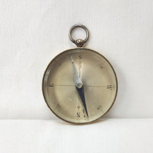 Gilt Brass Pocket Compass c.1890