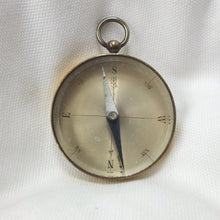 Gilt Brass Pocket Compass c.1890