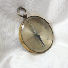Gilt Brass Pocket Compass c.1890