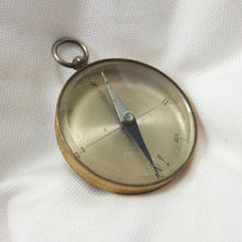 Gilt Brass Pocket Compass c.1890