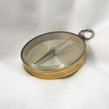 Gilt Brass Pocket Compass c.1890