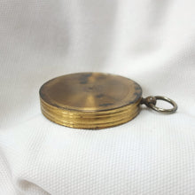 Gilt Brass Pocket Compass c.1890