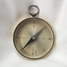 Gilt Brass Pocket Compass c.1890