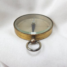 Gilt Brass Pocket Compass c.1890