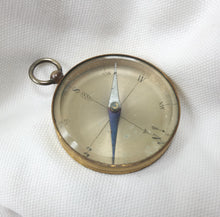 Gilt Brass Pocket Compass c.1890