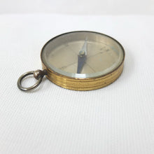 Gilt Brass Pocket Compass c.1890
