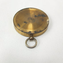 Gilt Brass Pocket Compass c.1890