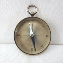 Gilt Brass Pocket Compass c.1890