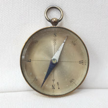 Gilt Brass Pocket Compass c.1890