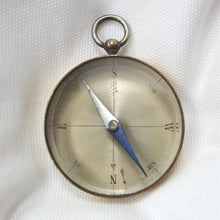 Gilt Brass Pocket Compass c.1890