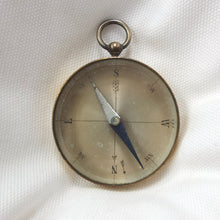 Gilt Brass Pocket Compass c.1890