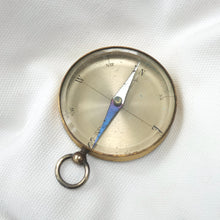 Gilt Brass Pocket Compass c.1890