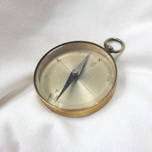 Gilt Brass Pocket Compass c.1890
