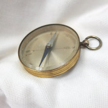 Gilt Brass Pocket Compass c.1890