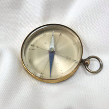 Gilt Brass Pocket Compass c.1890